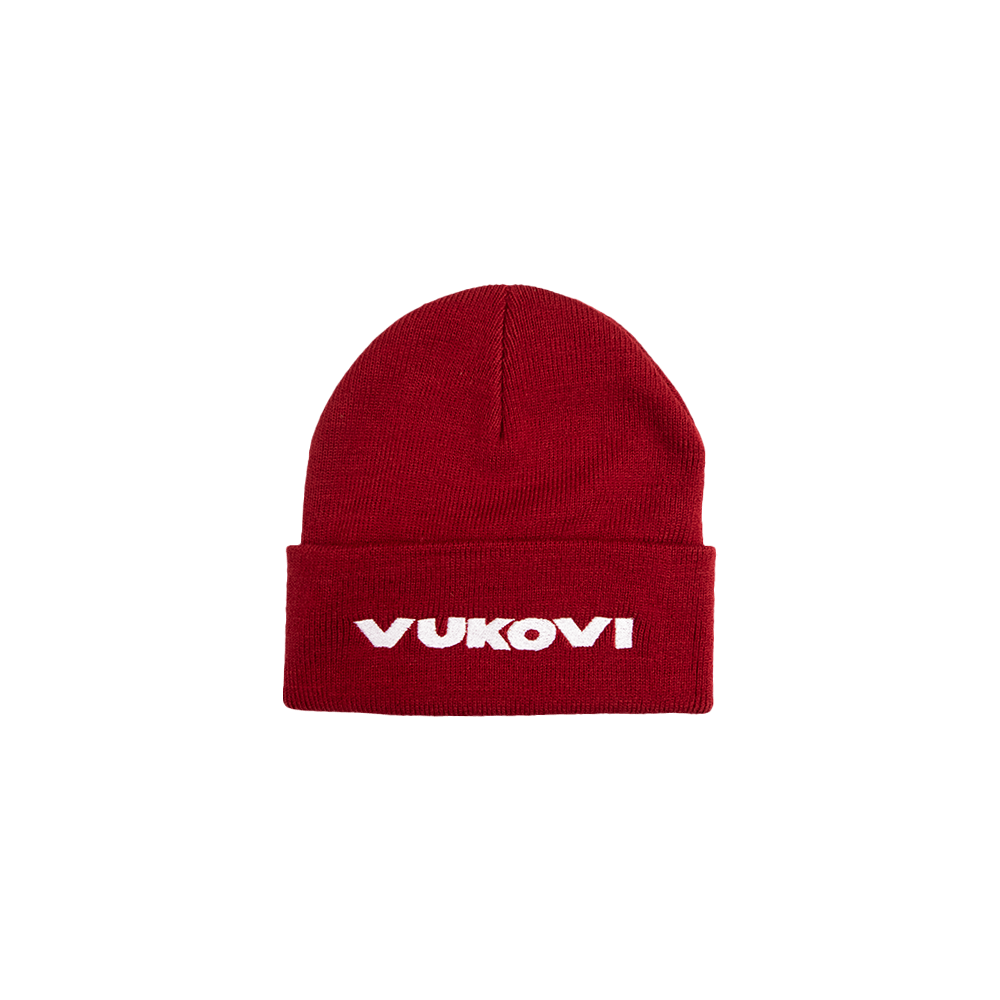 Logo Beanie - White/Red image 0