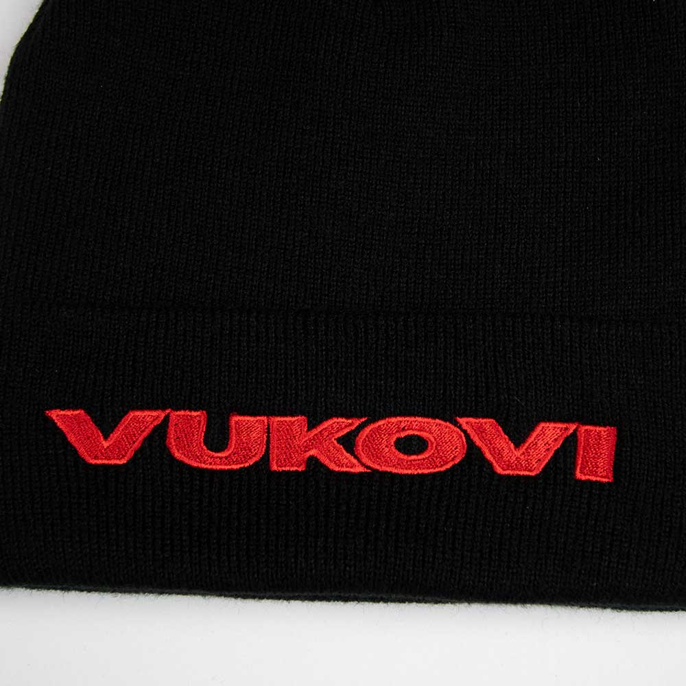 Logo Beanie - Red/Black image 2