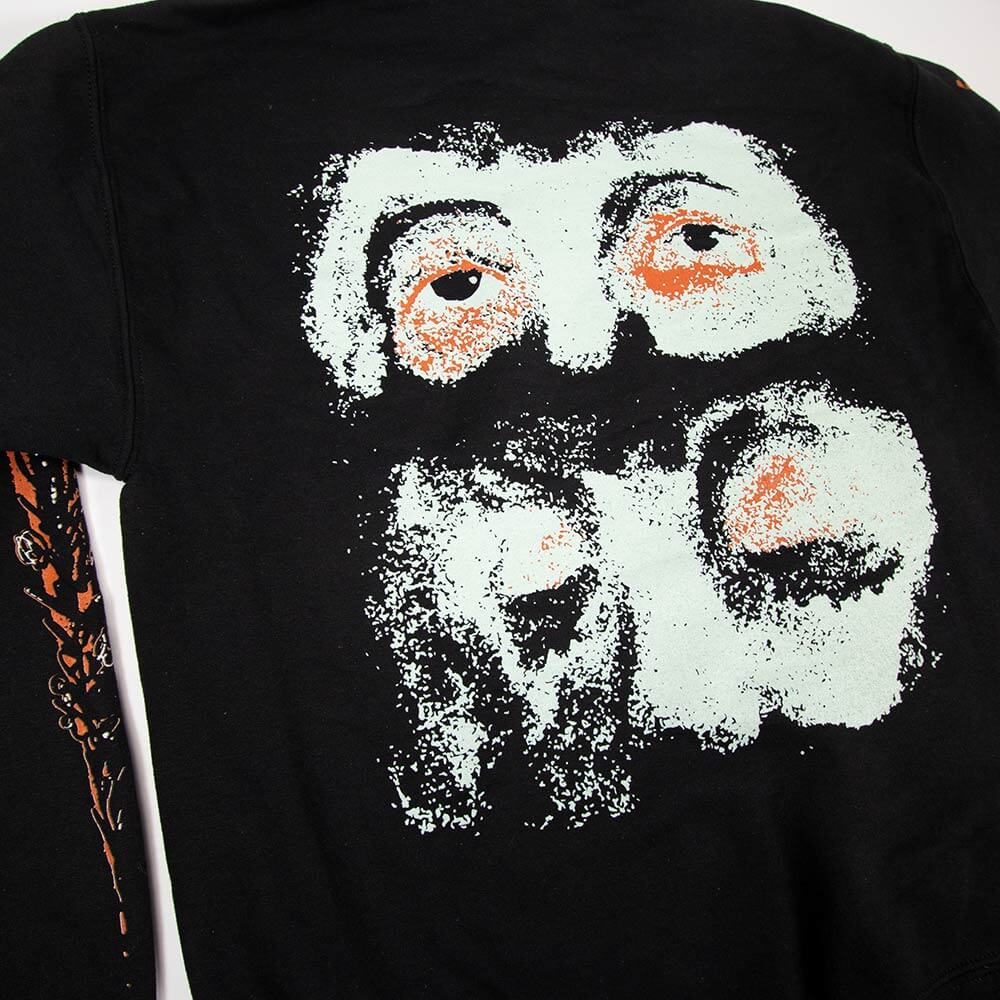 Face Hoodie - Black image 5
