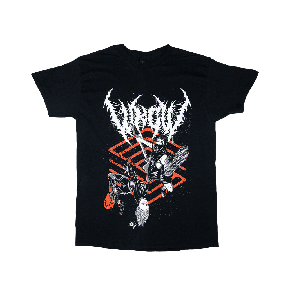 Anime Death Metal Tee - Black