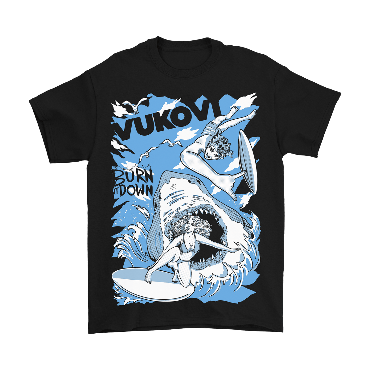 Burn It Down LTD Edition Tee - Black