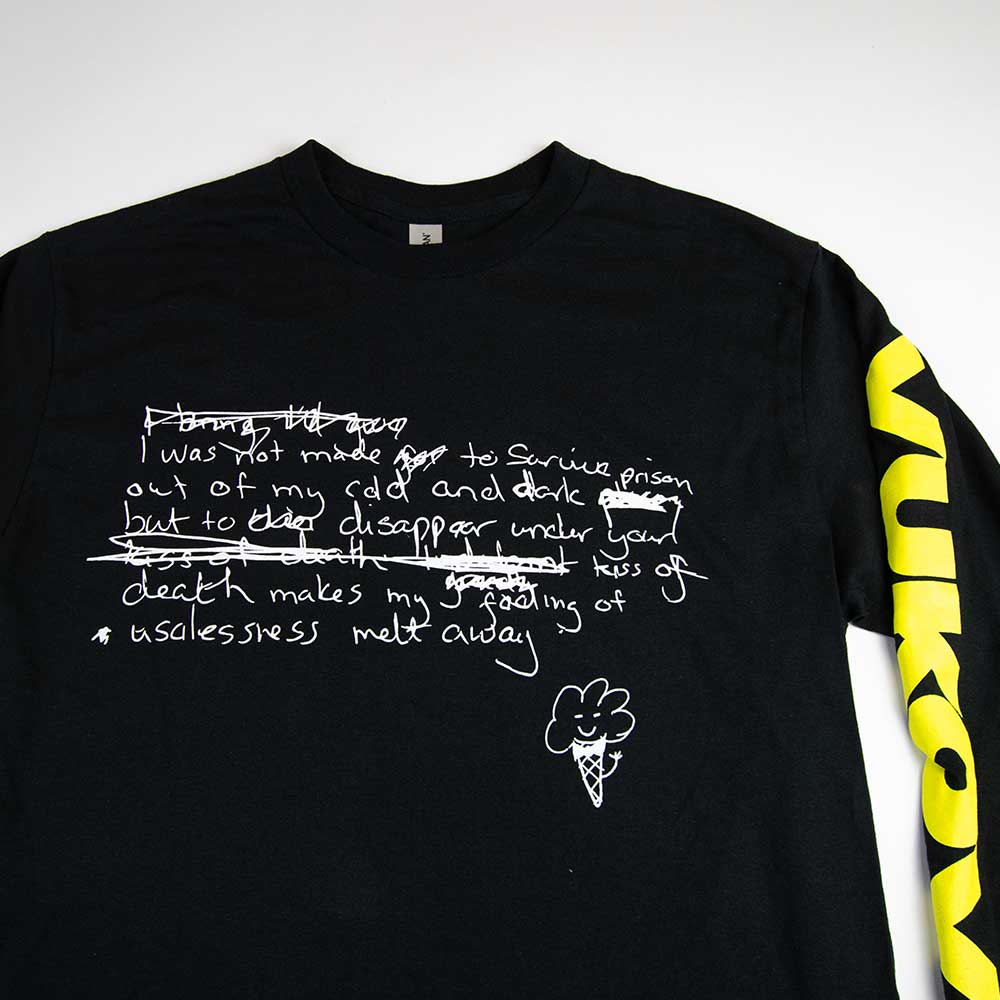 Poem Longsleeve - Black