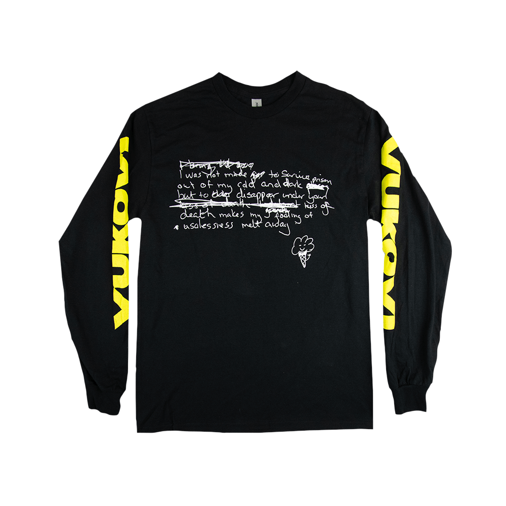Poem Longsleeve - Black