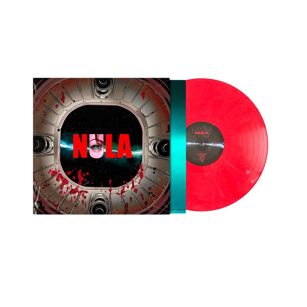 NULA 12" Vinyl - Red w/ White Marble