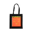 Face Tote Bag - Black