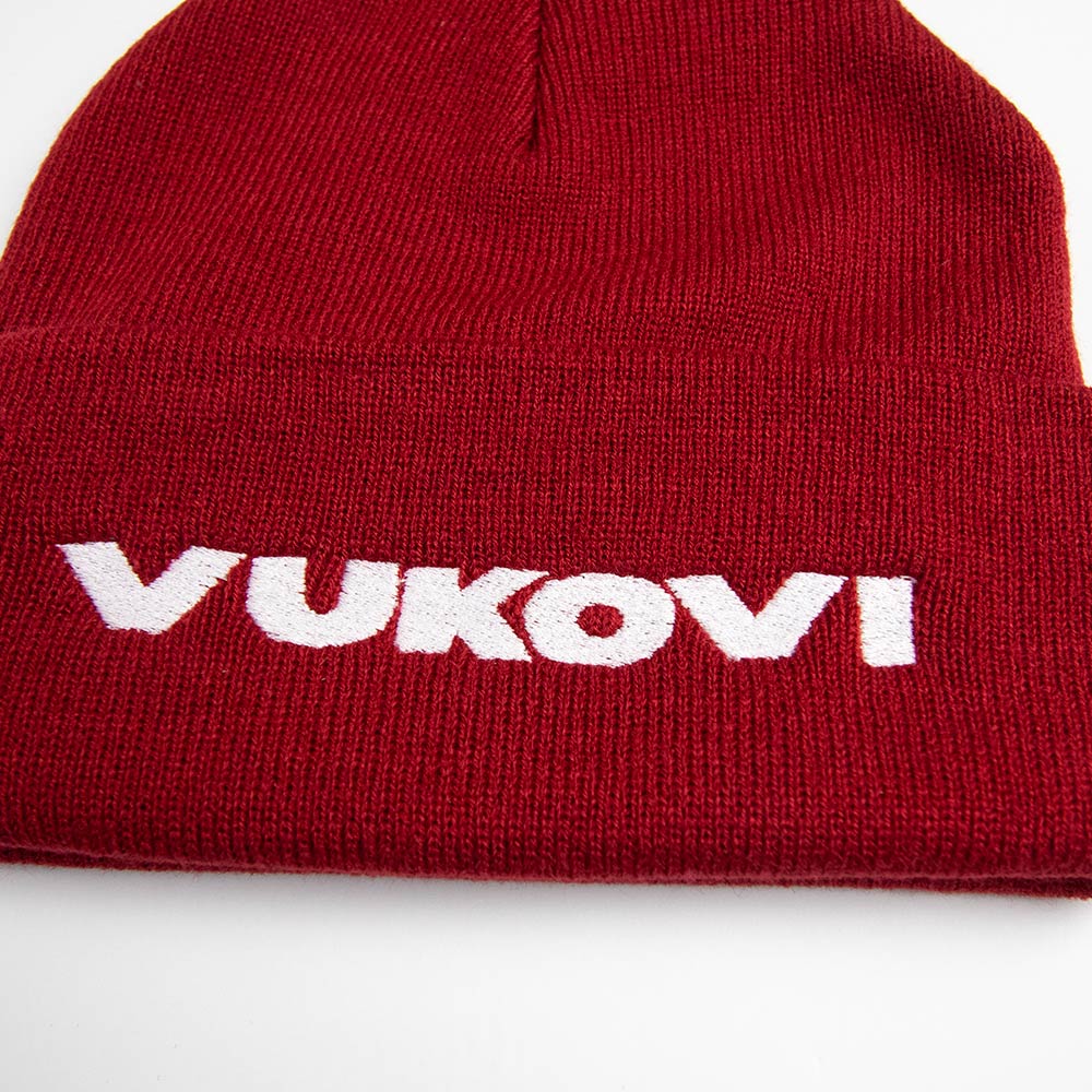 Logo Beanie - White/Red image 2