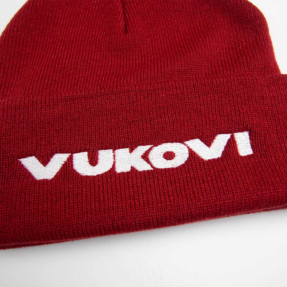Logo Beanie - White/Red image 1